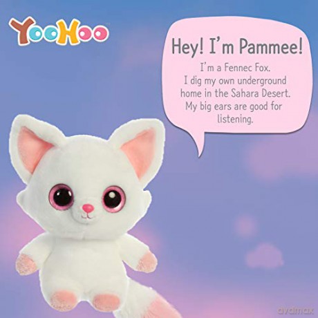 YooHoo Pammee Fennec Fox 8In 61113 White