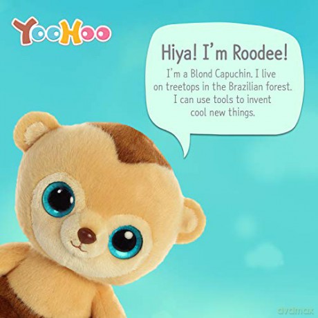 YooHoo Roodee Capuchin 8In 61114 Brown
