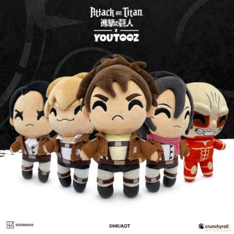 Youtooz Chibi Armin Plush 9" Inch, Collectible Stuffed Armin Arlet Plush, Soft Armin Plushie from Anime Attack on Titan - Youtooz Plush Collection