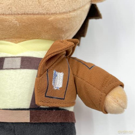 Youtooz Chibi Eren Plush 9" Inch, Collectible Soft Eren Yeager Plush from Attack on Titan from Attack on Titan Anime - Youtooz Plush Collection