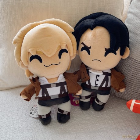 Youtooz Chibi Levi Plush 9" Inch, Collectible Soft Levi Ackerman Plush from Attack on Titan Anime - Youtooz Plush Collection