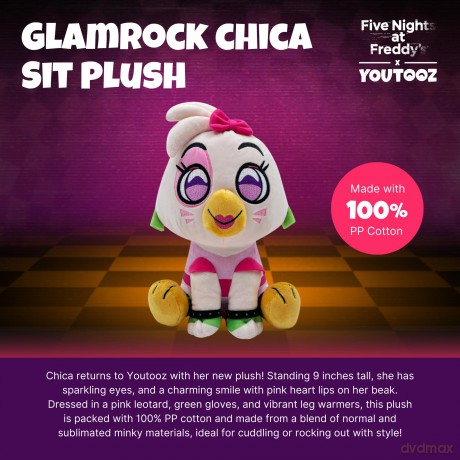 Youtooz Glamrock Chica Sit Plush