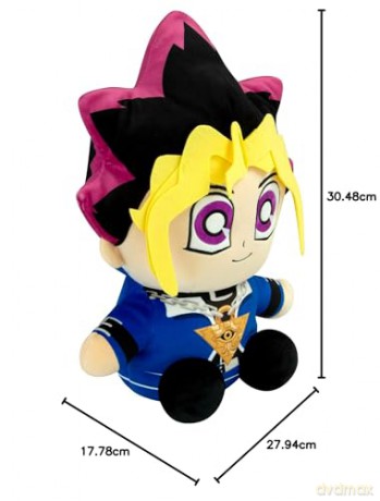 Yu-Gi-Oh! - TOMY Plush - Mocchi Mocchi Yugi Muto Mega Plush, 15 Inch