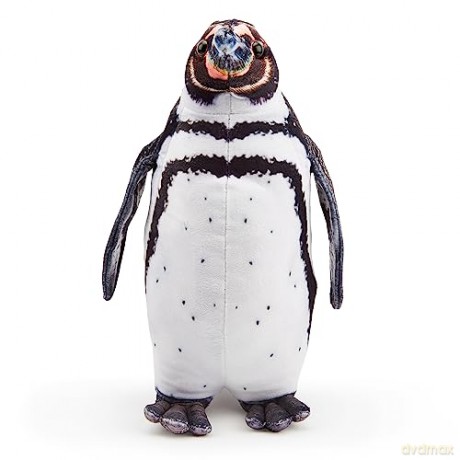 Zappi Co - Childrens Realistic Soft Cuddly Plush Toy Animal - Perfect Playtime Companions for Children with Lifelike Detail Tiktok featured (30cm Height) (Humbolt Penguin)