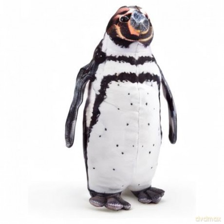 Zappi Co - Childrens Realistic Soft Cuddly Plush Toy Animal - Perfect Playtime Companions for Children with Lifelike Detail Tiktok featured (30cm Height) (Humbolt Penguin)