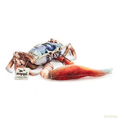 Zappi Co - Childrens Realistic Soft Cuddly Plush Toy Animal - Perfect Playtime Companions for Children with Lifelike Detail featured Tiktok (28cm Length) (Blue Fiddler Crab)