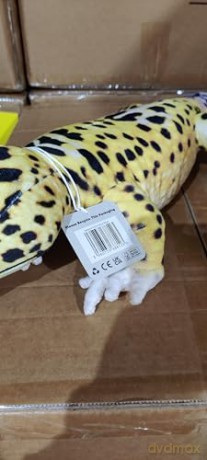Zappi Co - Childrens Realistic Soft Cuddly Plush Toy Animal - Perfect Playtime Companions for Children with Lifelike Detail featured Tiktok (65cm Length) (Leopard Gecko)