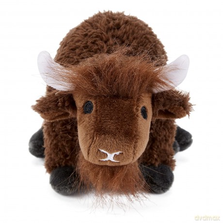 Zappi Co Childrens Soft Cuddly Plush Toy Animal - Perfect Perfect Soft Snuggly Playtime Companions for Children (12-15cm /5-6") (Bison)