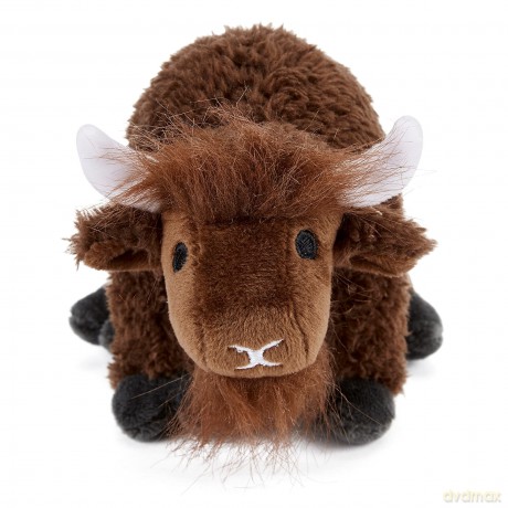 Zappi Co Childrens Soft Cuddly Plush Toy Animal - Perfect Perfect Soft Snuggly Playtime Companions for Children (12-15cm /5-6") (Bison)