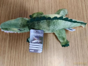 Zappi Co Childrens Soft Cuddly Plush Toy Animal - Perfect Perfect Soft Snuggly Playtime Companions for Children (12-15cm /5-6") (Crocodile)