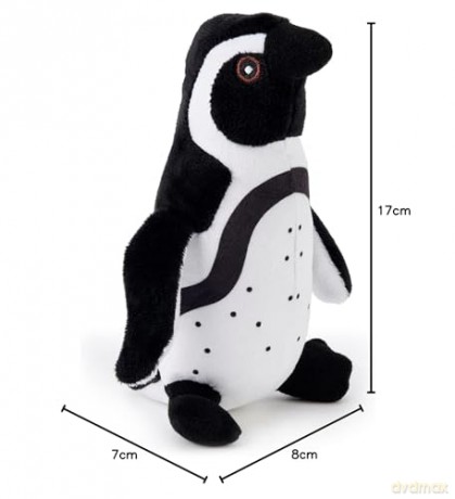 Zappi Co Childrens Soft Cuddly Plush Toy Animal - Perfect Perfect Soft Snuggly Playtime Companions for Children (12-15cm /5-6") (Humboldt Penguin)