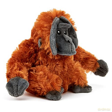 Zappi Co Childrens Soft Cuddly Plush Toy Animal - Perfect Perfect Soft Snuggly Playtime Companions for Children (12-15cm /5-6") (Orangutan)