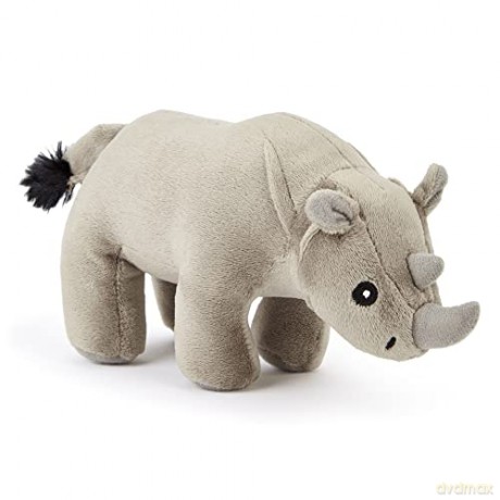 Zappi Co Childrens Soft Cuddly Plush Toy Animal - Perfect Perfect Soft Snuggly Playtime Companions for Children (12-15cm /5-6") (Rhino)