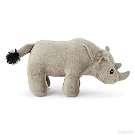 Zappi Co Childrens Soft Cuddly Plush Toy Animal - Perfect Perfect Soft Snuggly Playtime Companions for Children (12-15cm /5-6") (Rhino)