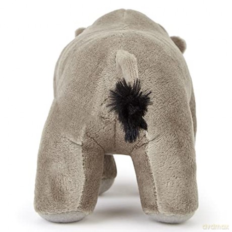 Zappi Co Childrens Soft Cuddly Plush Toy Animal - Perfect Perfect Soft Snuggly Playtime Companions for Children (12-15cm /5-6") (Rhino)