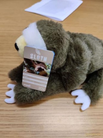Zappi Co Childrens Soft Cuddly Plush Toy Animal - Perfect Perfect Soft Snuggly Playtime Companions for Children (12-15cm /5-6") (Sloth)