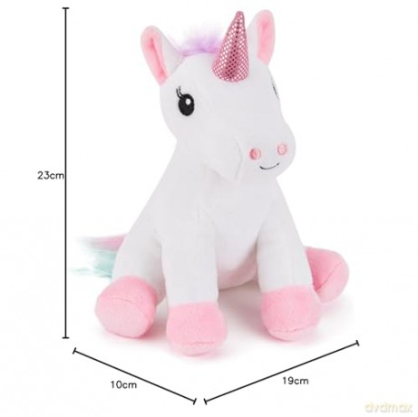 Zappi Co Childrens Soft Cuddly Plush Toy Animal - Perfect Perfect Soft Snuggly Playtime Companions for Children (12-15cm /5-6") (Unicorn)