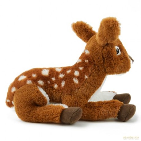 Zappi Co Deer Fawn Plush Toy (32cm) - Soft, Adorable Forest Friend, Eco-Friendly, Great for Childrens Nature Exploration, 100% Recycled