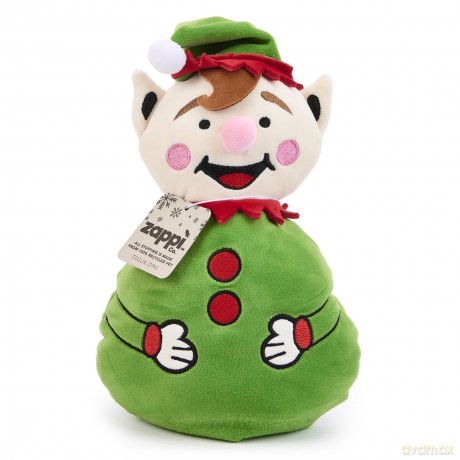 Zappi Co Elf Plush Toy - Soft and Cuddly Christmas Elf Shelf Buddy Decoration (25cm height), Perfect for Festive Decor, and Stocking Fillers