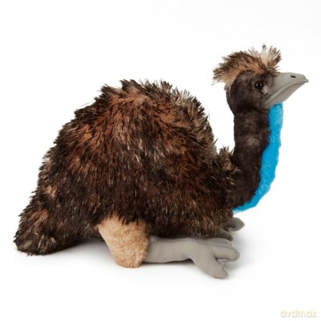 Zappi Co Emu Plush Toy (40cm) - Large, Loveable Bird, Eco-Friendly, Fun for Childrens Playtime, 100% Recycled Material