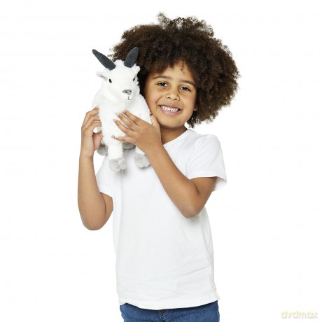 Zappi Co Goat Plush Toy (30cm) - Fun, Cuddly Farmyard Friend, Eco-Friendly, Perfect for Imaginative Play, 100% Recycled