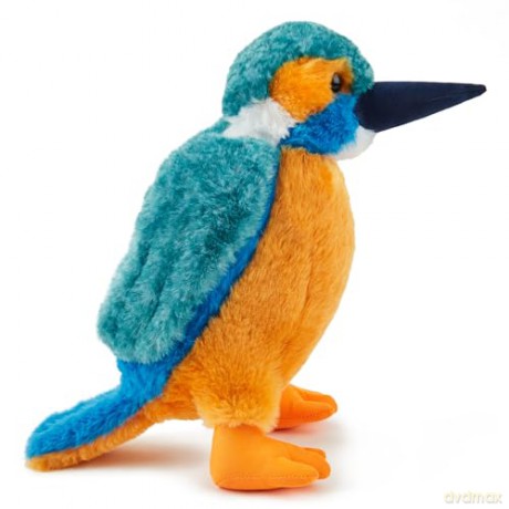 Zappi Co Kingfisher Plush Toy (27cm) - Vibrant, Soft, Eco-Friendly Toy, Perfect for Kids Nature Inspired Play, Made from Recycled Material