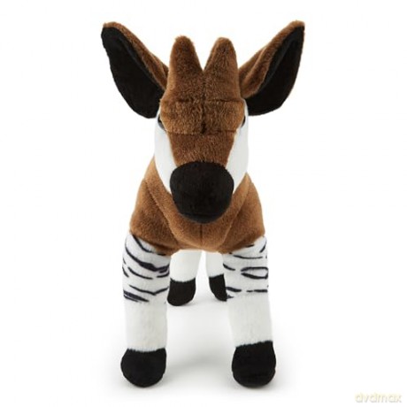 Zappi Co Okapi Plush Toy (35cm) - Unique, Cuddly Safari Toy, Eco-Friendly, Fascinating for Curious Kids, Made from Recycled Material