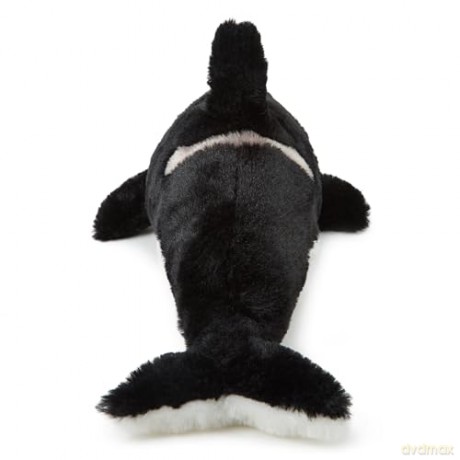 Zappi Co Orca Whale Plush Toy (45cm) - Gentle Giant Sea Plush, Eco-Friendly, Favorite for Ocean-Loving Kids, 100% Recycled