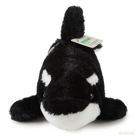Zappi Co Orca Whale Plush Toy (45cm) - Gentle Giant Sea Plush, Eco-Friendly, Favorite for Ocean-Loving Kids, 100% Recycled