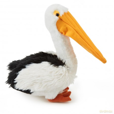 Zappi Co Pelican Plush Toy (29cm) - Soft, Cuddly Safari Animal, Eco-Friendly, Made from 100% Recycled Material, Ideal for Childrens Collection