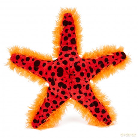 Zappi Co Plush Childrens Stuffed Soft Cuddly Plush Toy-Part of Safari Animals Collection, Perfect for Kids (24cm Width)(Starfish)