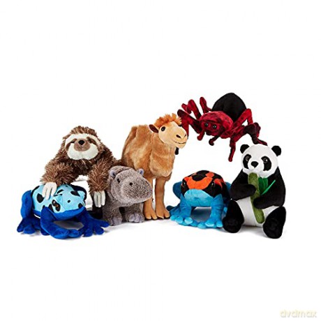 Zappi Co Plush Childrens Stuffed Soft Cuddly Plush Toy-Part of Safari Animals Collection, Perfect for Kids (26cm Height)(Bactrian Camel)