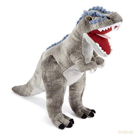 Zappi Co Plush Childrens Stuffed Soft Cuddly Plush Toy-Part of Safari Animals Collection, Perfect for Kids (31cm Depth)(T-Rex Dinosaur)