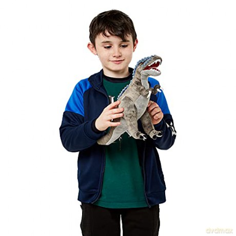 Zappi Co Plush Childrens Stuffed Soft Cuddly Plush Toy-Part of Safari Animals Collection, Perfect for Kids (31cm Depth)(T-Rex Dinosaur)