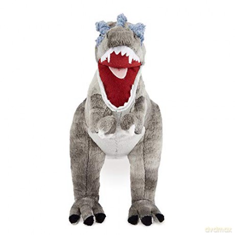 Zappi Co Plush Childrens Stuffed Soft Cuddly Plush Toy-Part of Safari Animals Collection, Perfect for Kids (31cm Depth)(T-Rex Dinosaur)