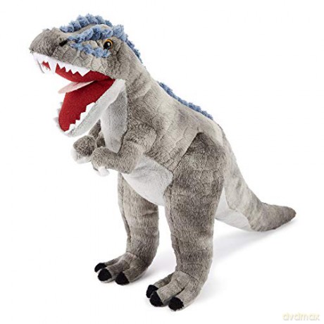 Zappi Co Plush Childrens Stuffed Soft Cuddly Plush Toy-Part of Safari Animals Collection, Perfect for Kids (31cm Depth)(T-Rex Dinosaur)