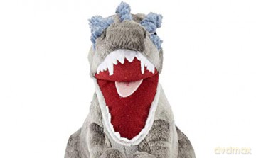 Zappi Co Plush Childrens Stuffed Soft Cuddly Plush Toy-Part of Safari Animals Collection, Perfect for Kids (31cm Depth)(T-Rex Dinosaur)