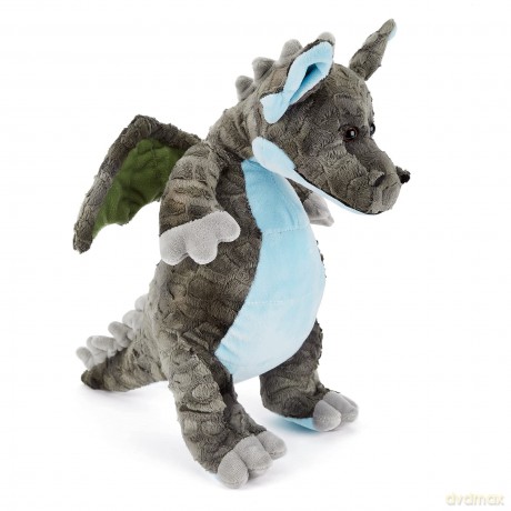 Zappi Co Plush Childrens Stuffed Soft Cuddly Plush Toy-Part of Safari Animals Collection, Perfect for Kids (33 cm Height)(Dragon)