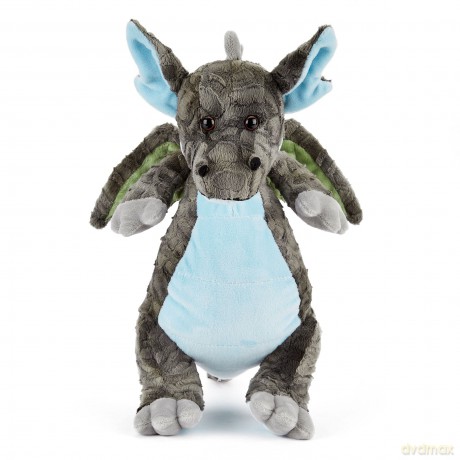 Zappi Co Plush Childrens Stuffed Soft Cuddly Plush Toy-Part of Safari Animals Collection, Perfect for Kids (33 cm Height)(Dragon)
