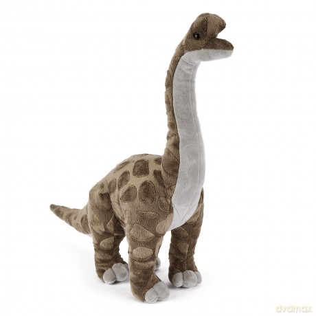 Zappi Co Plush Childrens Stuffed Soft Cuddly Plush Toy-Part of Safari Animals Collection, Perfect for Kids (40cm Depth)(Brachiosaurus Dinosaur)