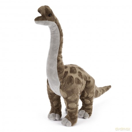 Zappi Co Plush Childrens Stuffed Soft Cuddly Plush Toy-Part of Safari Animals Collection, Perfect for Kids (40cm Depth)(Brachiosaurus Dinosaur)