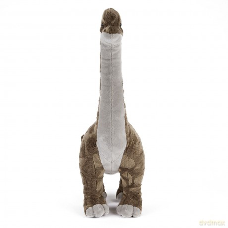 Zappi Co Plush Childrens Stuffed Soft Cuddly Plush Toy-Part of Safari Animals Collection, Perfect for Kids (40cm Depth)(Brachiosaurus Dinosaur)