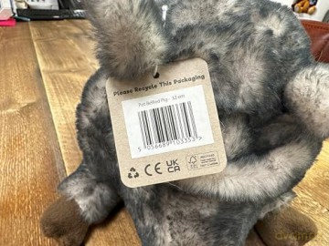Zappi Co Pot Bellied Pig Plush Toy (30cm) - Chubby, Cuddly Farm Animal, Eco-Friendly, Adored by Kids, 100% Recycled Material