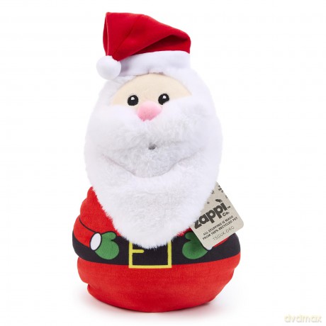 Zappi Co Santa Claus Plush Toy - Soft and Cuddly Father Christmas Decoration (25cm height), Perfect for Festive Decor, and Stocking Fillers