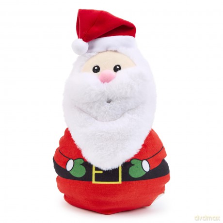 Zappi Co Santa Claus Plush Toy - Soft and Cuddly Father Christmas Decoration (25cm height), Perfect for Festive Decor, and Stocking Fillers