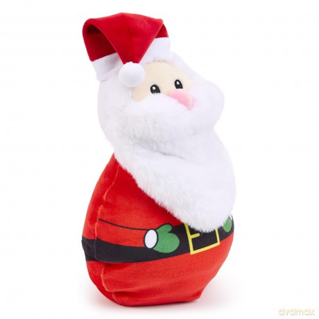 Zappi Co Santa Claus Plush Toy - Soft and Cuddly Father Christmas Decoration (25cm height), Perfect for Festive Decor, and Stocking Fillers