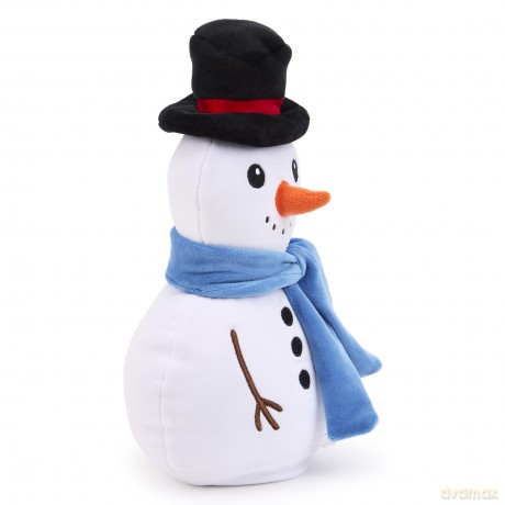 Zappi Co Snowman Plush Toy - Soft and Cuddly Christmas Snowman Frosty Decoration (25cm height), Perfect for Festive Decor, and Stocking Fillers
