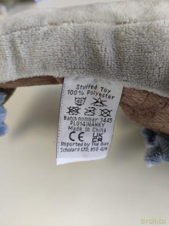 Zappi Co Ultra Soft Ankylosaurus Dinosaur Plush Toy (32cm Depth) - Safari Collection, Perfect for Kids, Realistic Lifelike