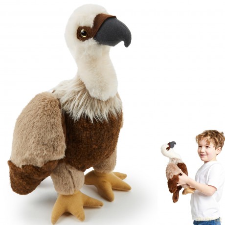 Zappi Co Vulture Plush Toy (36cm) - Child-Friendly, Eco-Friendly Stuffed Animal, Perfect for Youngsters Toy Collection, 100% Recycled