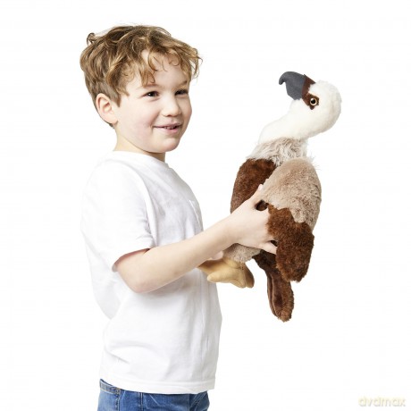 Zappi Co Vulture Plush Toy (36cm) - Child-Friendly, Eco-Friendly Stuffed Animal, Perfect for Youngsters Toy Collection, 100% Recycled